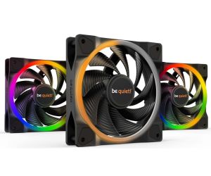 Be Quiet Light Wings 120mm PWM Premium ARGB Kasa Fanı 4-Pin 3'lü Paket BL077