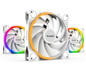 Be Quiet Light Wings White 140mm PWM Premium ARGB Kasa Fanı 4-Pin 3'lü Paket BL103
